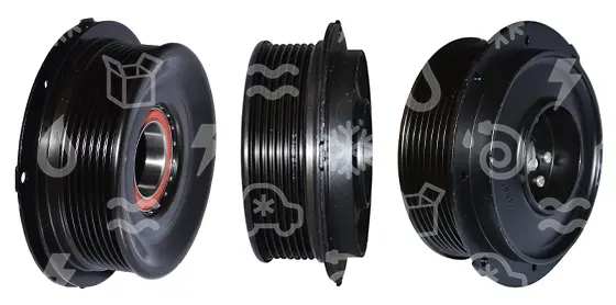 spojka pro kompresor DENSO 6SEU16C, 110mm, poly V7, 35x52x12mm, OE: 447190-3170